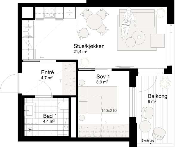 Plantegning 1